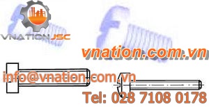 slotted screw / hex socket / countersunk head / socket head