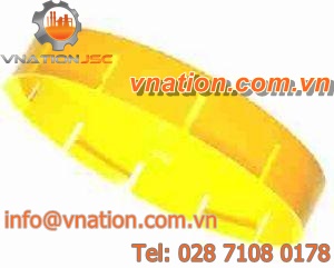 round plug / female / low-density polyethylene LDPE / protection