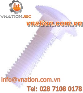 square screw / button head / polyamide