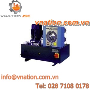 hose crimping machine / semi-automatic / electro-hydraulic