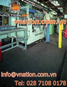 anti-fatigue mat / polyurethane / bubble