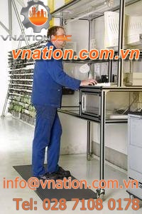 anti-fatigue mat / polyester fiber / bubble
