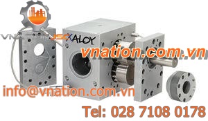 gear pump / for plastic melt / high-pressure