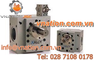 gear pump / for plastic melt