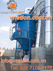 cartridge dust collector / pneumatic backblowing / for the food industry / for the pharmaceutical industry