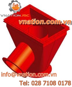 multi-purpose diverter valve / square-flange