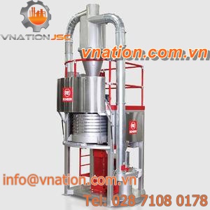 cryogenic ball mill / plastics / vertical / compact
