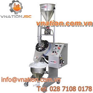 cryogenic ball mill / for powders / plastics / vertical