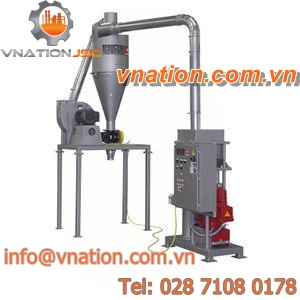 cryogenic ball mill / plastics / vertical / heavy-duty