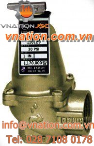 diaphragm safety relief valve