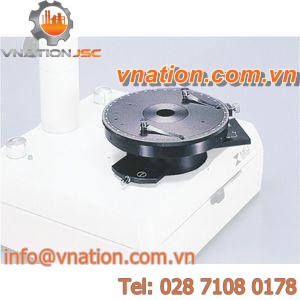 rotary positioning stage / 1-axis / for microscopes / sliding