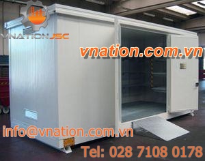 storage intermodal container / with heat insulation