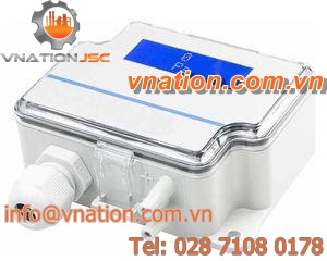 differential pressure transmitter / piezoresistive / Modbus / digital