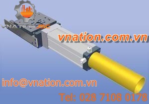 adjustable linear guide / pneumatic