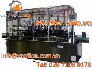multi-container filling machine / automatic / piston / volumetric