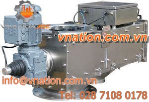 magnetic grate separator / particle / for in-line monitoring / rotary