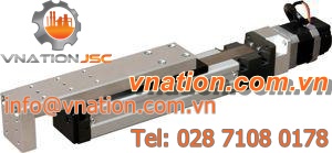 linear actuator / ball screw / single-acting / high-speed