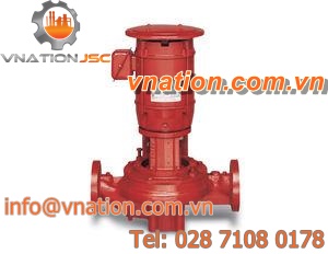 water pump / electric / in-line / vertical
