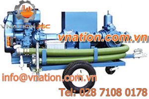 wastewater pump / rotary vane / fixed-flow