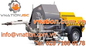 concrete pump / diesel / piston / service