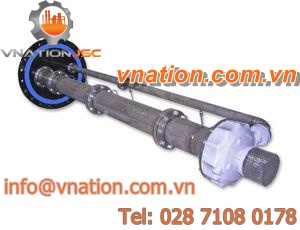 acid pump / centrifugal with volute / submersible / sump