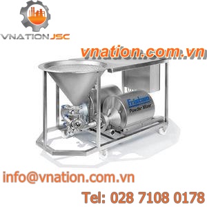 continuous mixer / for powders / dissolving