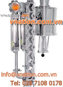 gravimetric separator / particle / industrial / laboratory