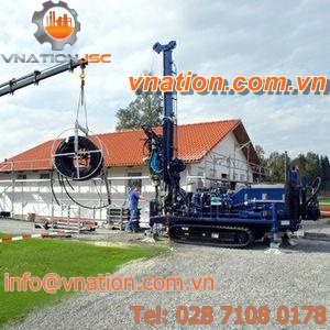 geothermal drilling rig / crawler / down-the-hole / hydraulic