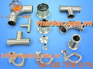 union fitting / straight / sanitary
