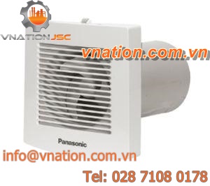 wall-mounted fan / axial / exhaust / industrial