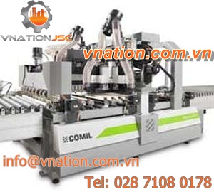CNC boring machine / horizontal / multi-axis / for wood