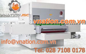 sanding finishing machine / linear / industrial / automatic