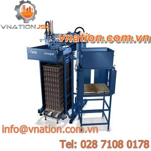 layer depalletizer / for glass containers / for cans / bottle