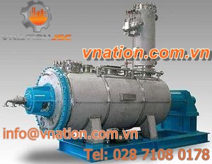 paddle dryer / fluidized bed / for the chemical industry / horizontal