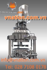 vacuum dryer / vertical