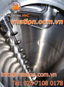 vacuum dryer / clean-in-place (CIP) / conical screw