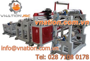 adhesive tape slitter-rewinder