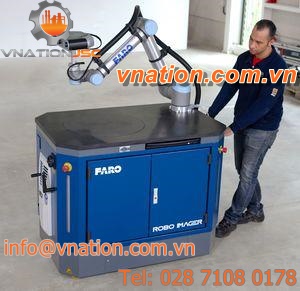 3D laser scanner / mobile / automated / for coordinate measuring machines