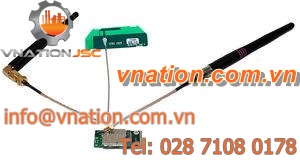 telemetry antenna / PCB / VHF / integrated