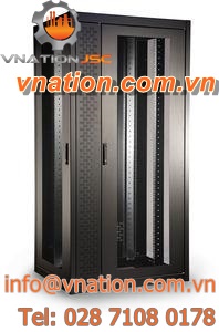 data cabinet / free-standing / 42U / metal