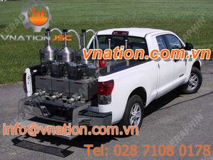 slip-on calibration unit with transfer tank