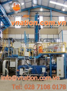 melting furnace / bell / electron beam / high-vacuum