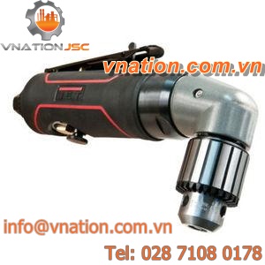 pneumatic drill / angle / variable-speed