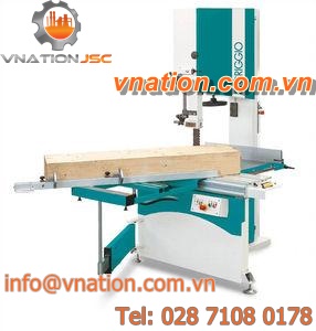 band saw / with moving table / vertical / automatic