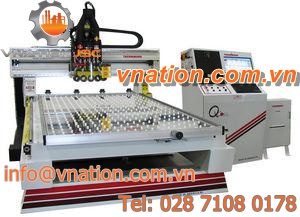 CNC router / 3-axis / multi-spindle / steel