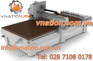 CNC router / 3-axis / steel