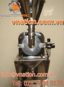laboratory mill / impact / for mineral ore / vertical