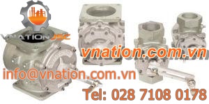butterfly valve / manual / regulating / for burners