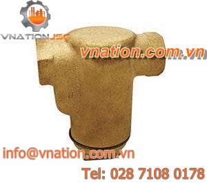 fuel filter / liquid / compressed air / for pipes