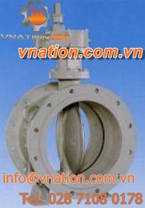 butterfly valve / lug type / rubber